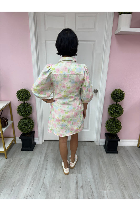 Daphne Delicate Floral Dress