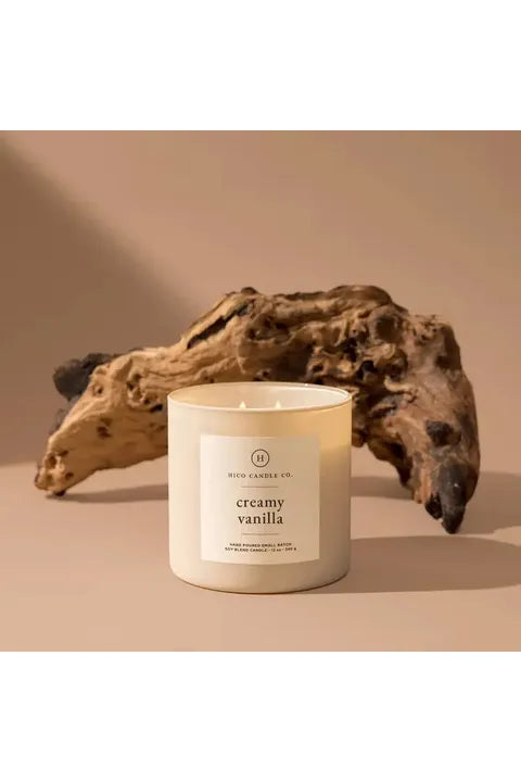 HICO CANDLE CO.  Creamy Vanilla Candle