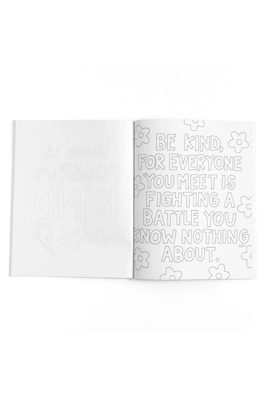 Color the World with Kindness Coloring Book