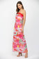Take Me To The Beach Strapless Maxi