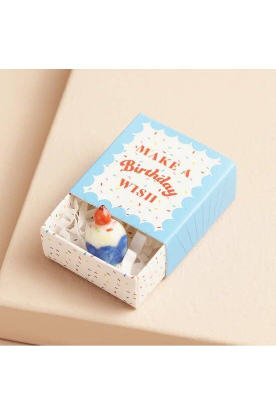Tiny Matchbox Ceramic Tokens