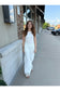 Boat Neck White Set