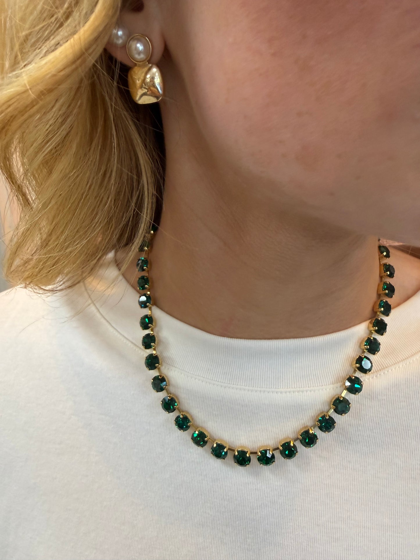 Tova Oakland Necklace Emerald