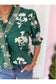Camden Floral Print Smock Neck Blouse