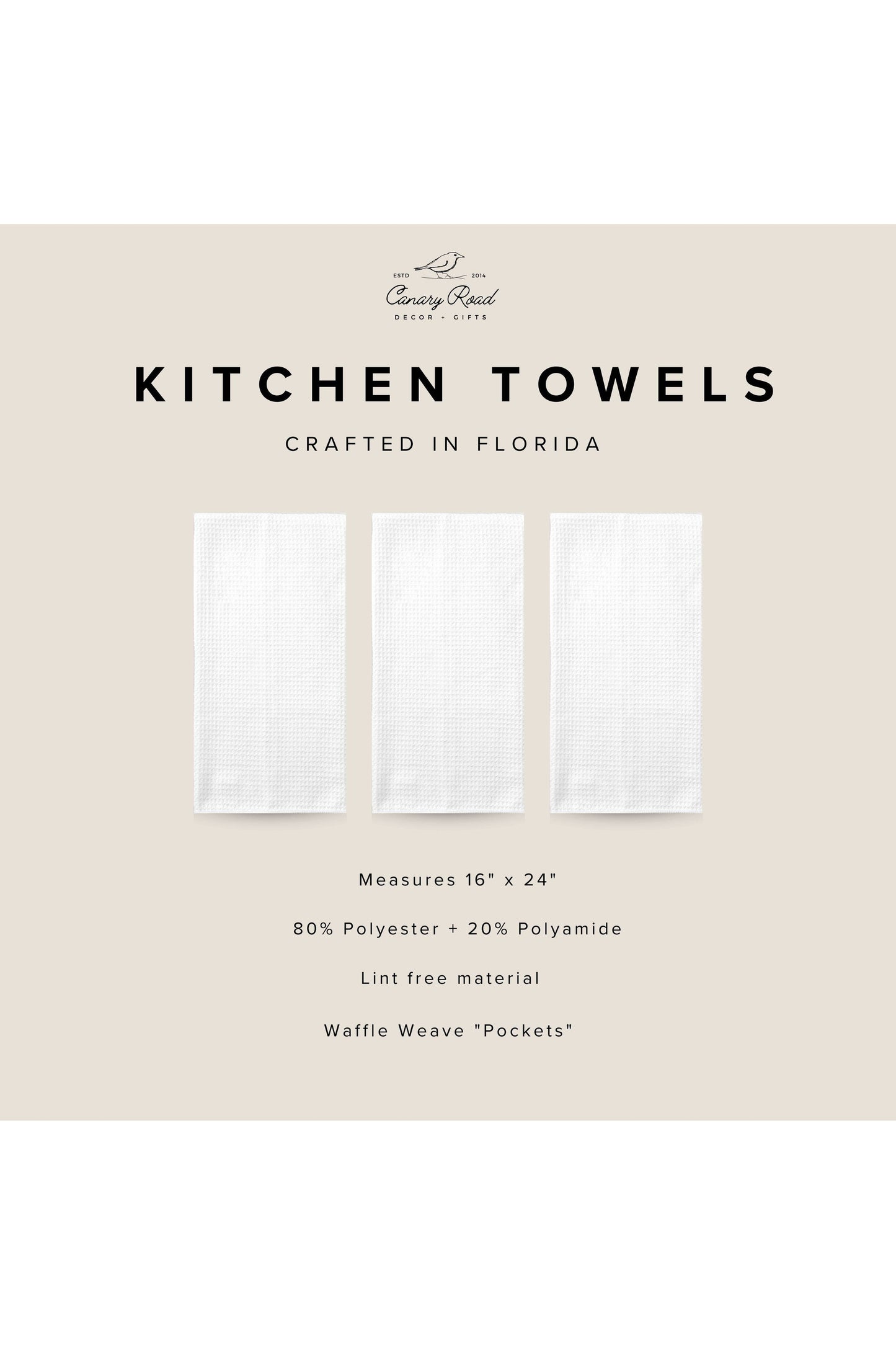 Mahjong Sayings Kitchen Towel