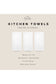 Mahjong Sayings Kitchen Towel