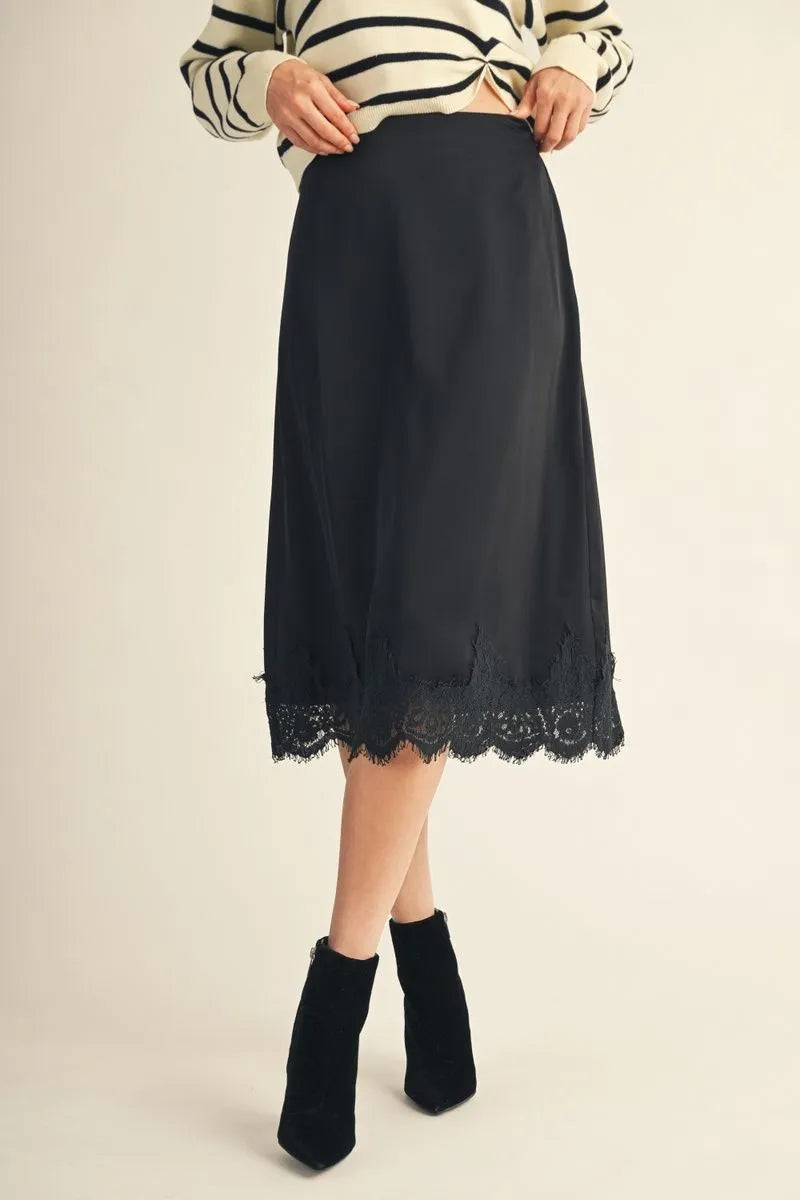 Laced in Luxury Skirt