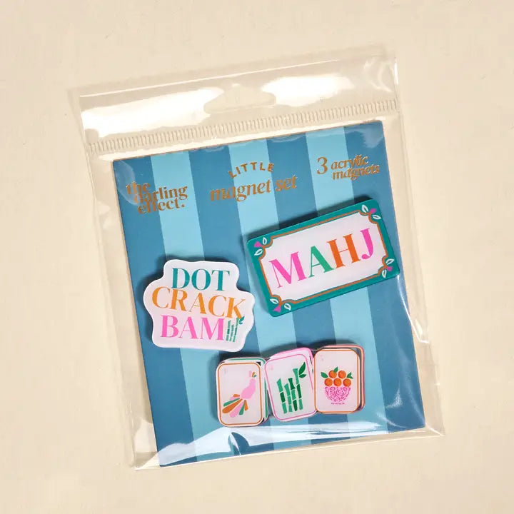 Little Magnet Set - Let's Play Mahjong