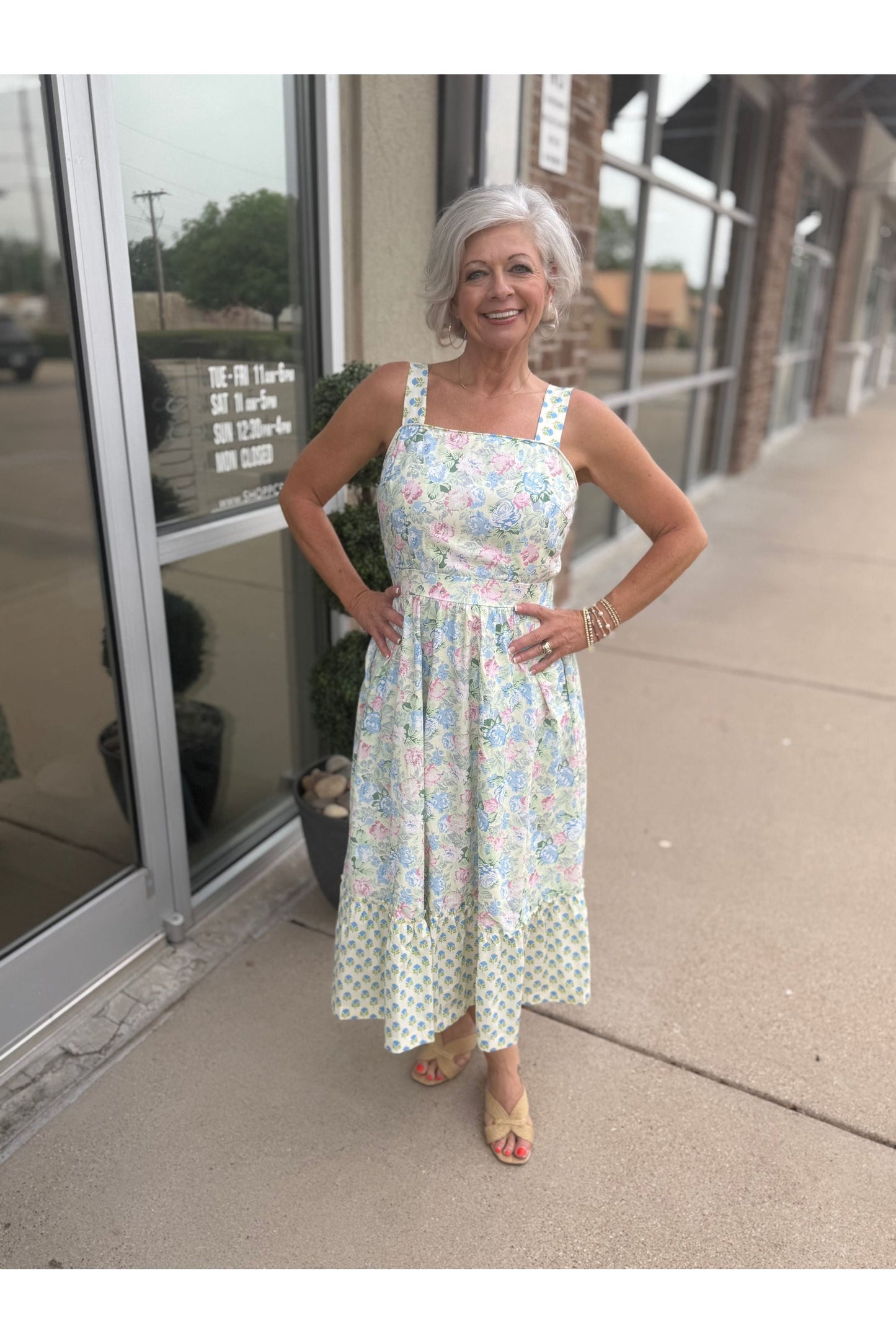 Pastel Floral Dress