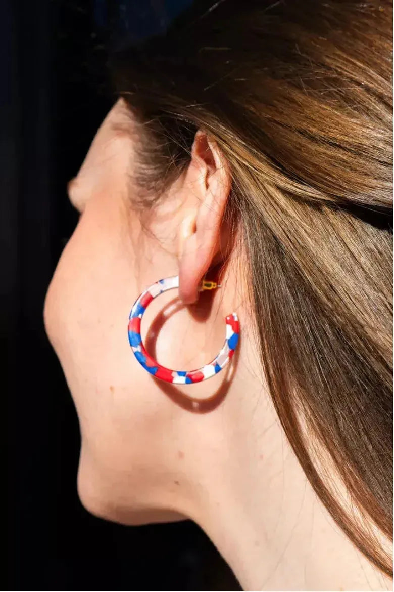 Camy Patriotic Hoops