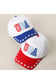 USA Letter Patch Star Brim Trucker Baseball Cap