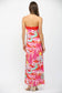 Take Me To The Beach Strapless Maxi