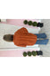 Jacquard Textured Leaf Button-Down Blouse