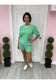 Stripe Spring Shorts Set