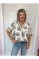 Floral Bring Oversized Blouse