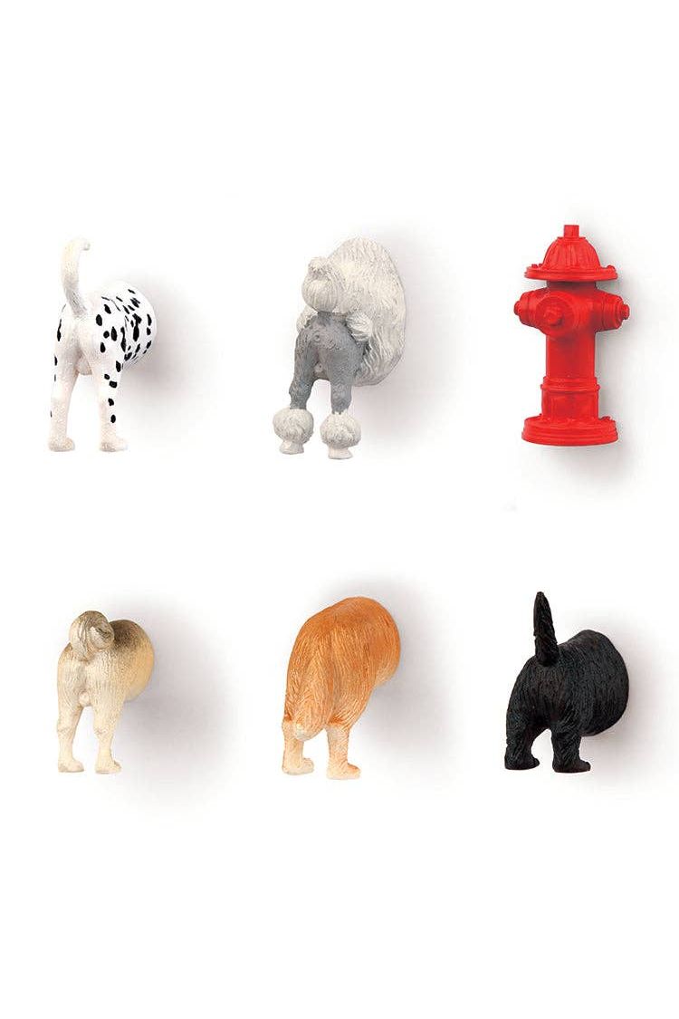 Dog Butt Magnets 6 Per Set