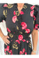 Floral Elastic Waist Dress