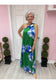 Glena Floral Pleated Maxi Dress