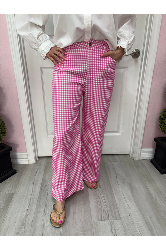 Gianna Gingham Pants