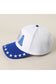 USA Letter Patch Star Brim Trucker Baseball Cap