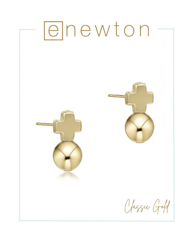 enewton Signature Cross Earrings