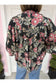 Floral Printed  Button Down Blouse