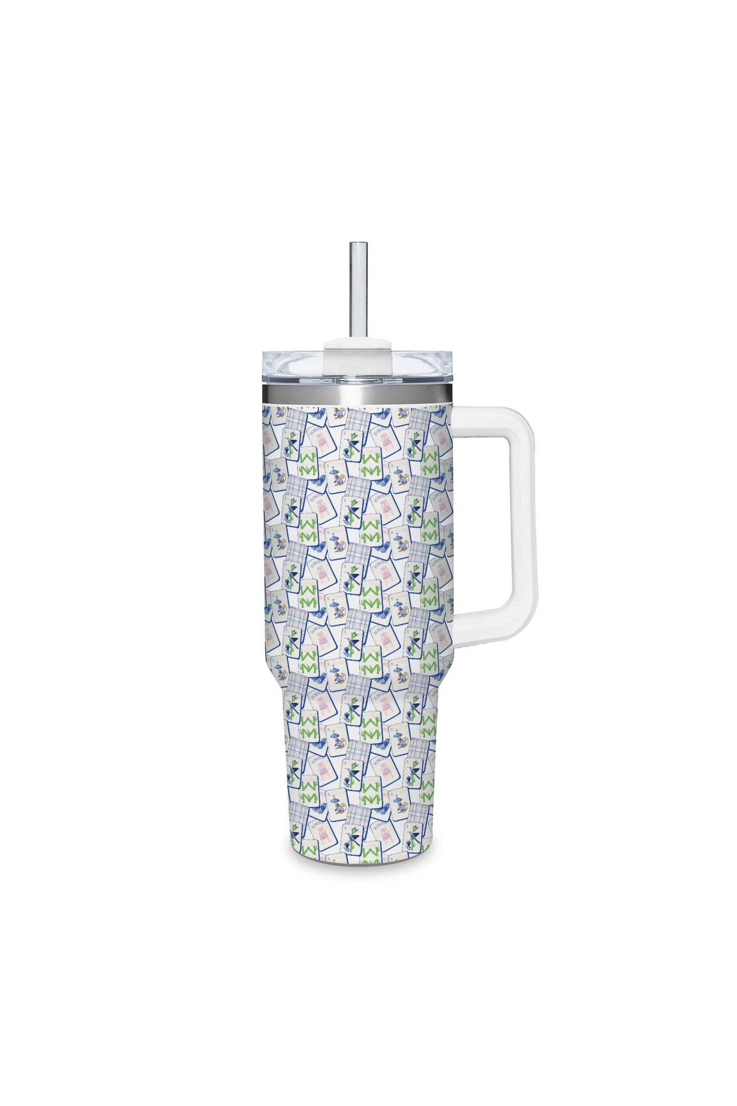Insulated Water Tumbler- Mahjong