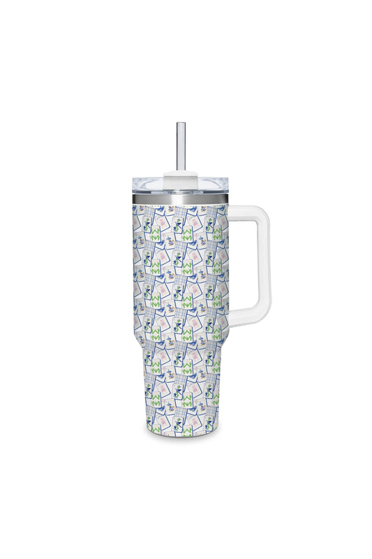 Insulated Water Tumbler- Mahjong