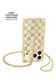 Gold Wheat Braid Chain Phone Crossbody