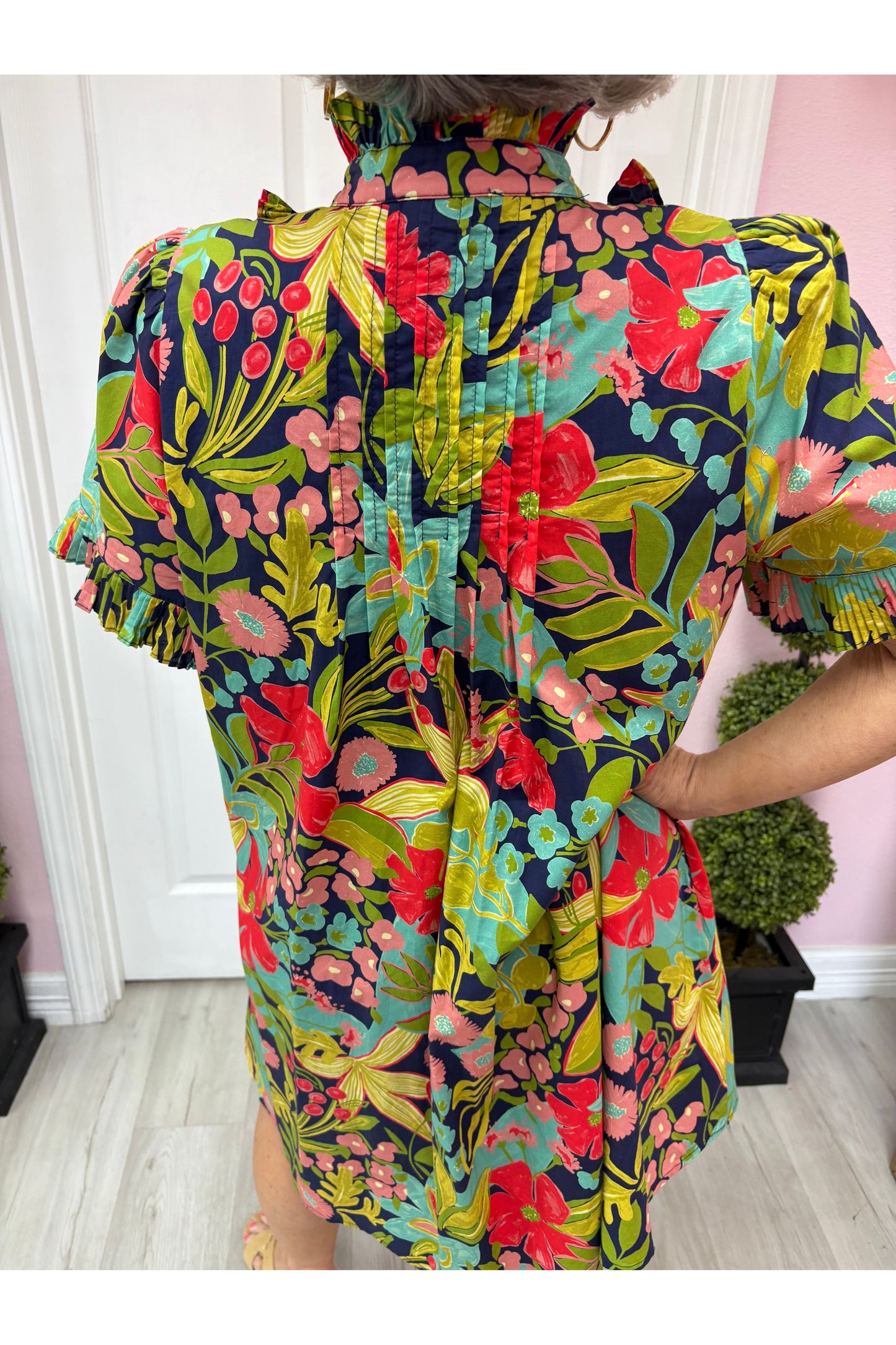 Eliza Floral Mini Dress