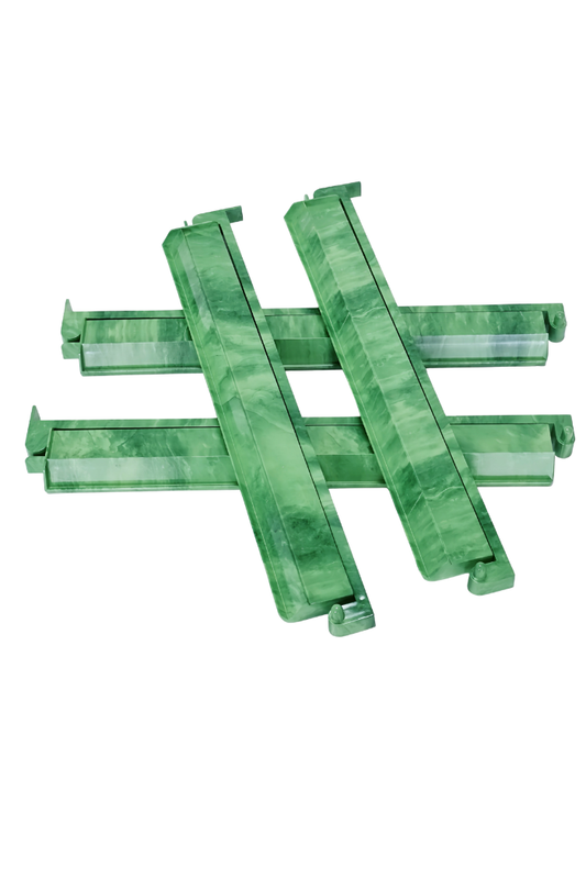 Green Agate Mahjong Rack & Pusher Set – Mahjong Accessory
