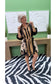 Grier Abstract Print Dress