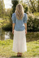 Polka Dot Collared Puff Sleeve