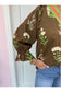 Vicki Brown Mix Blouse