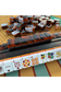 Tortoise Shell Mahjong Rack & Pusher Set Matte Finish