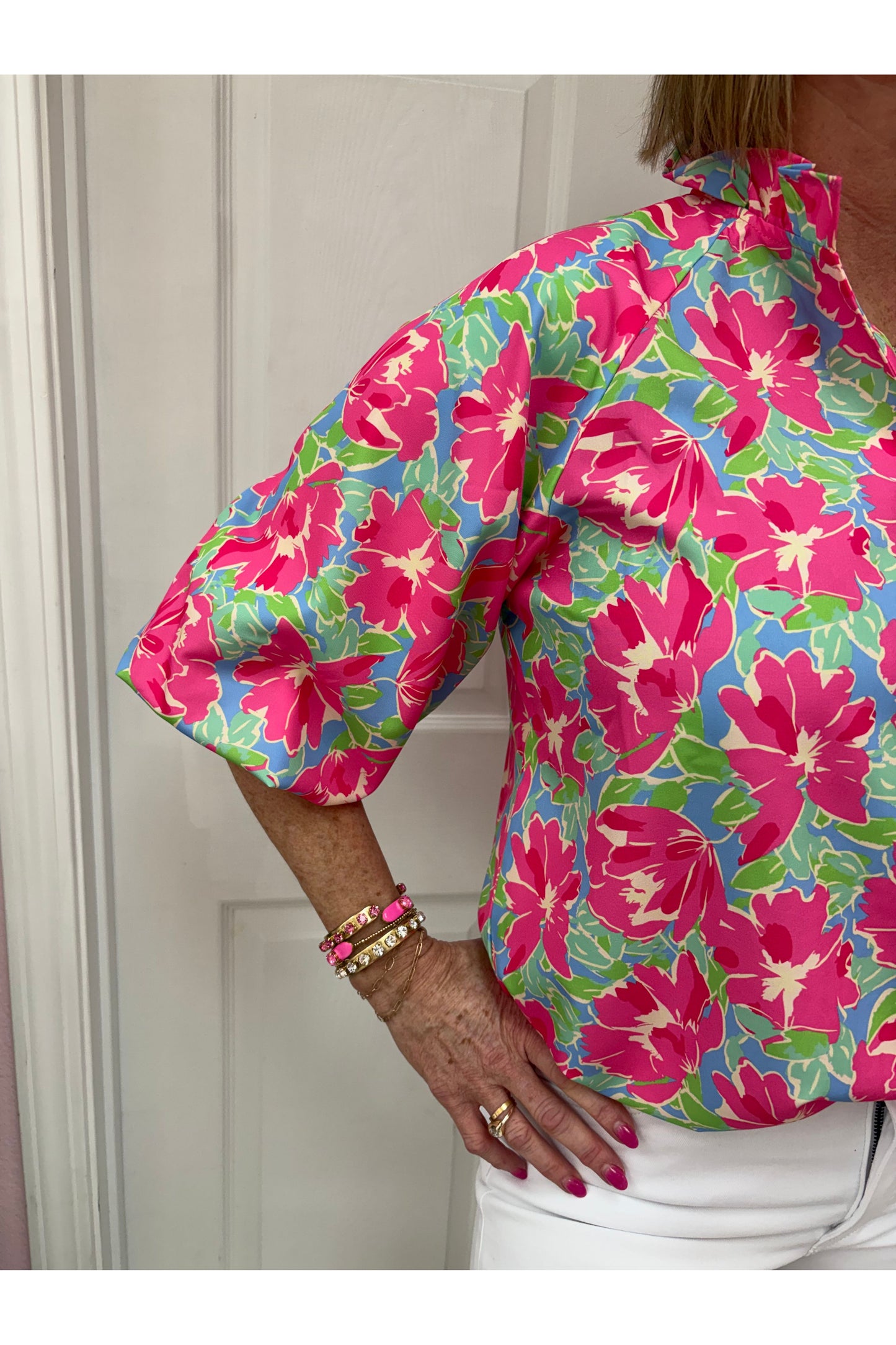 Donna Floral Blouse