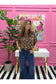 Laney Polka Dot Collared Shirt Top