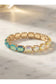 7 Inch Easton Emerald Cut Stretch Bracelet -Pastels