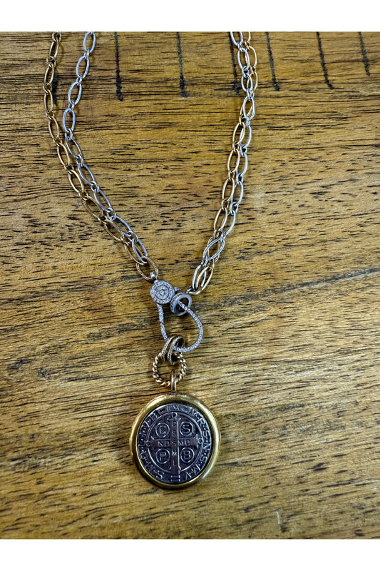 MS Chosen Medallion Necklace