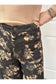 Black Floral Pattern Pants