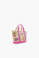 Mahjong Sail Hand-Beaded Small Boat Tote