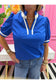 Tricia Blue/White Top