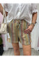 Cammie Multi-Color Striped Shorts