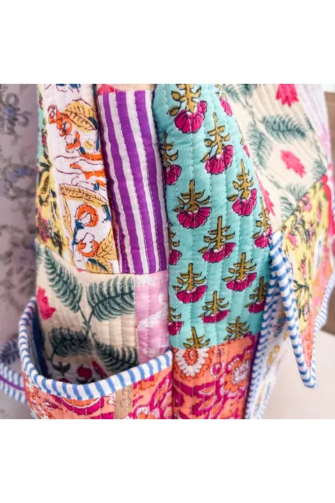 Wildflower Quilted Backpack