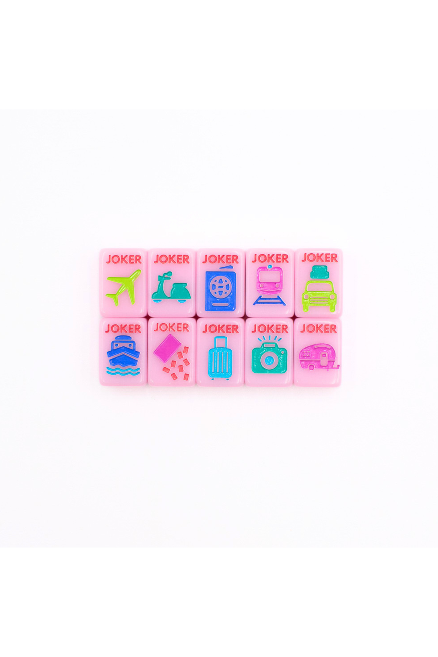 MINI TRAVEL MAHJONG  |  Mini Anywhere Series  |  Pink
