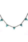 Multi Cross Necklace in Turquoise