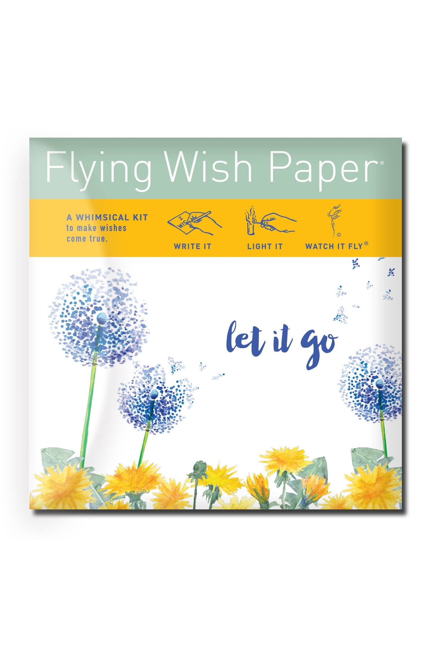 LET IT GO Wish Paper Kit | Self-Care Gift | Ritual Gift