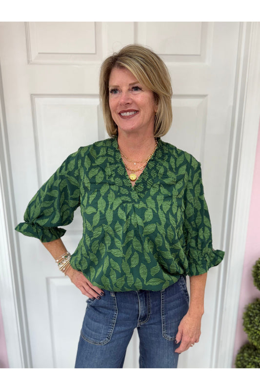 Falling Leaves Blouse