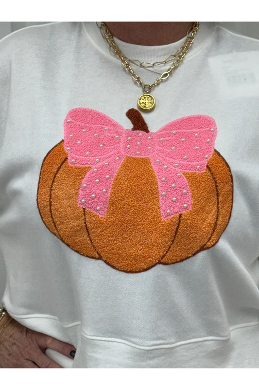 Pretty Pumpkin Relaxed Sweatshirt