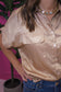 Gilded Grace Button Down Blouse